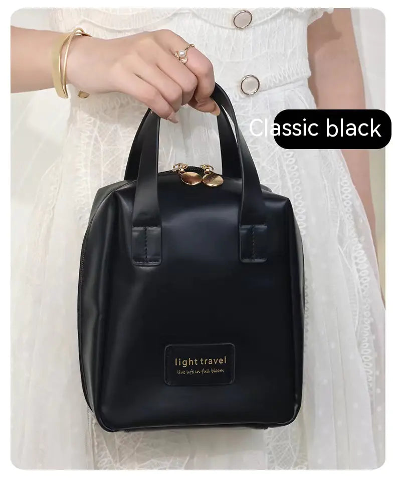 Shell Shape PU Leather Makeup Bag