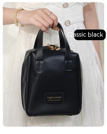 Shell Shape PU Leather Makeup Bag