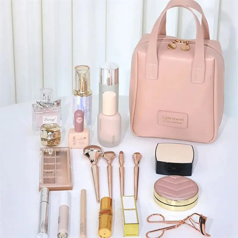 Shell Shape PU Leather Makeup Bag