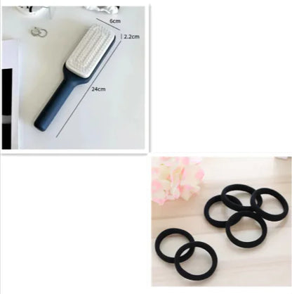 4-in-1 Self-Cleaning Hair Brush